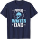 Proud Waiter Dad Restaurant Server T-Shirt - T-Shirt | Navy