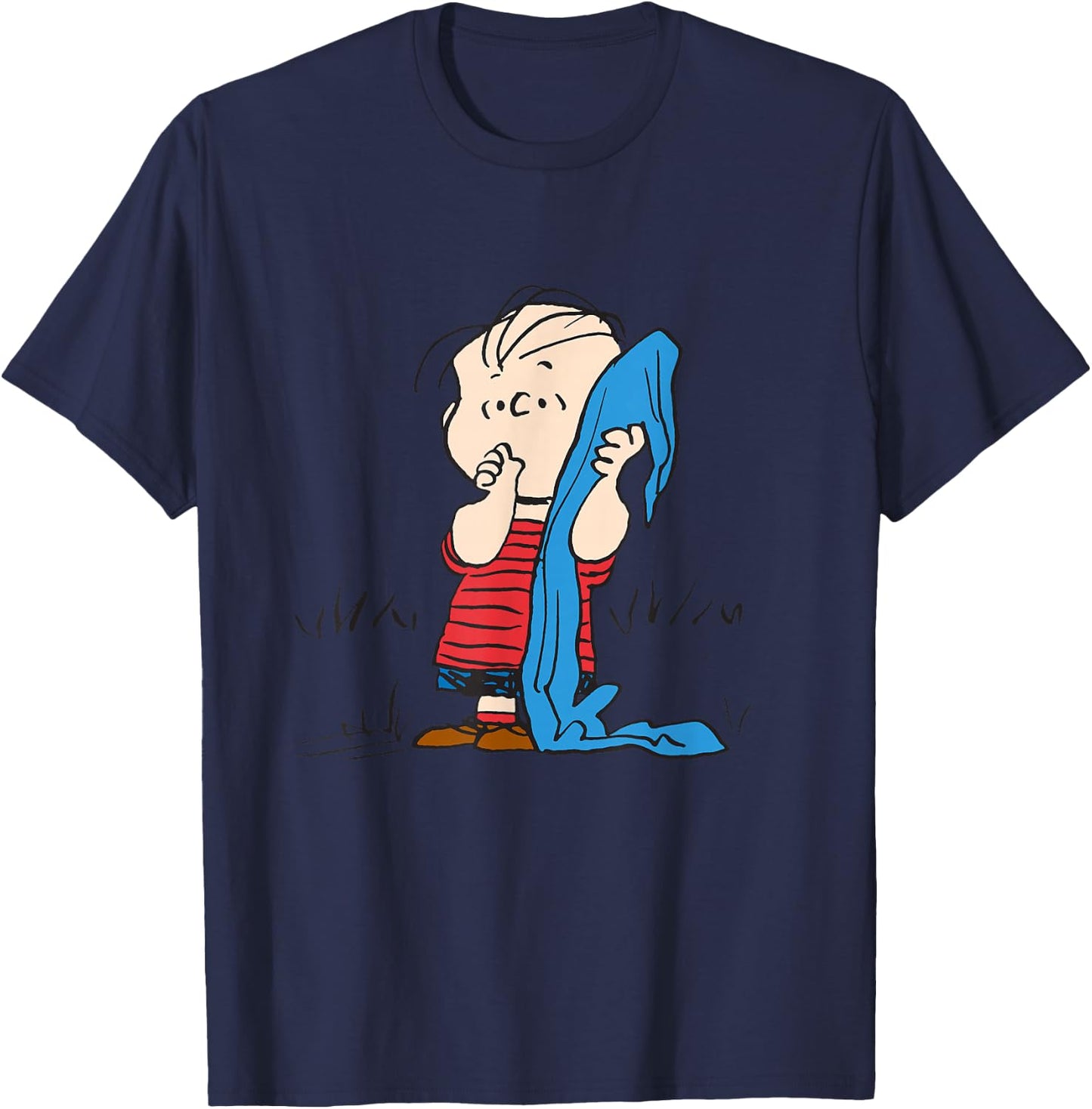 Peanuts Linus Van Pelt , blue T-Shirt - T-Shirt | Navy