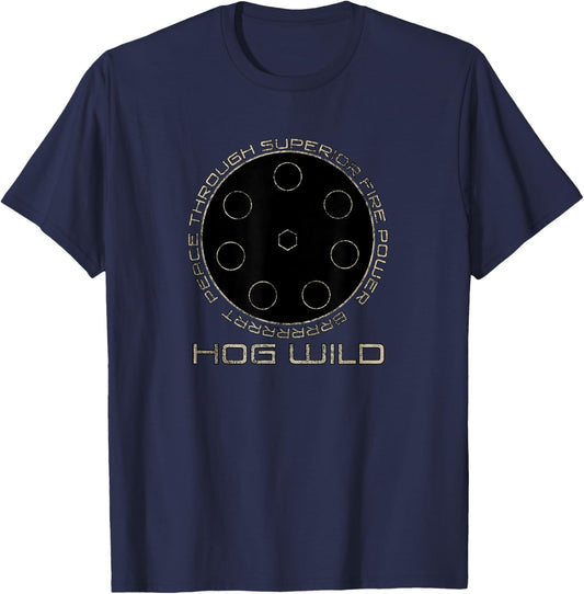 Peace Through Superior Firepower A-10 Warthog T Shirt T-Shirt - T-Shirt | Navy