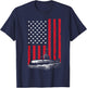 Funny Submarine Design Submariner Submarine Veteran T-Shirt - T-Shirt | Navy