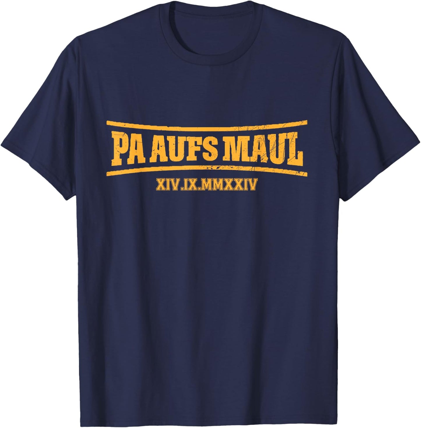 Pa Auf Maul Best T-Shirt - T-Shirt | Navy