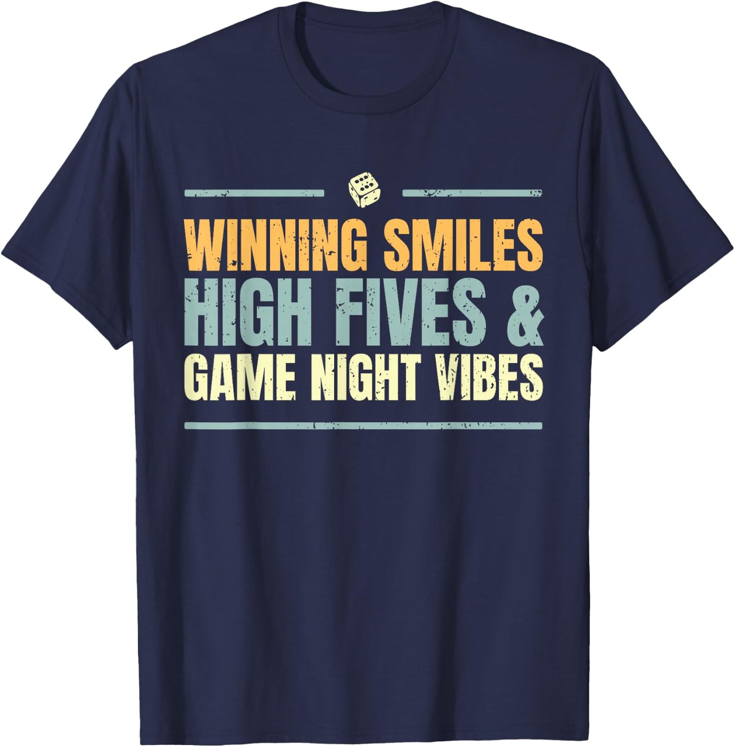 Family Game Night Host I Family Board Game Night T-Shirt - T-Shirt | Navy