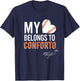 My Heart Belongs To Michael Conforto T-Shirt - T-Shirt | Navy