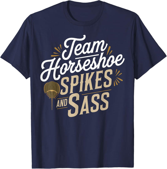 Horseshoe Crab Team Horseshoe Crab T-Shirt - T-Shirt | Navy