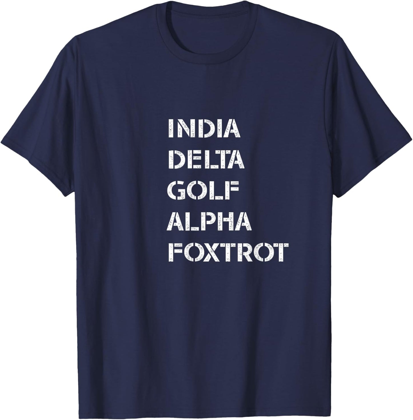 Idgaf T-Shirt - T-Shirt | Navy