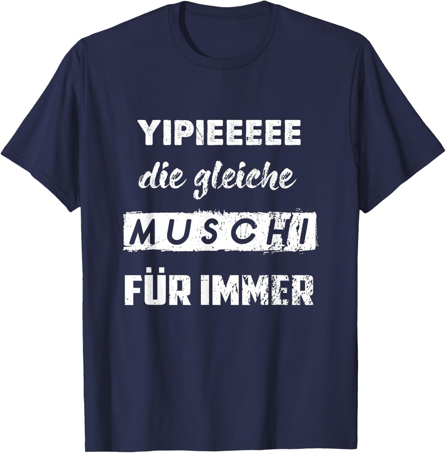 Junggesellenabschied Kostüm Männer - Bräutigam JGA Poltern Schwarz Klein Klassisch Sommer Männer T-Shirt - T-Shirt | Navy