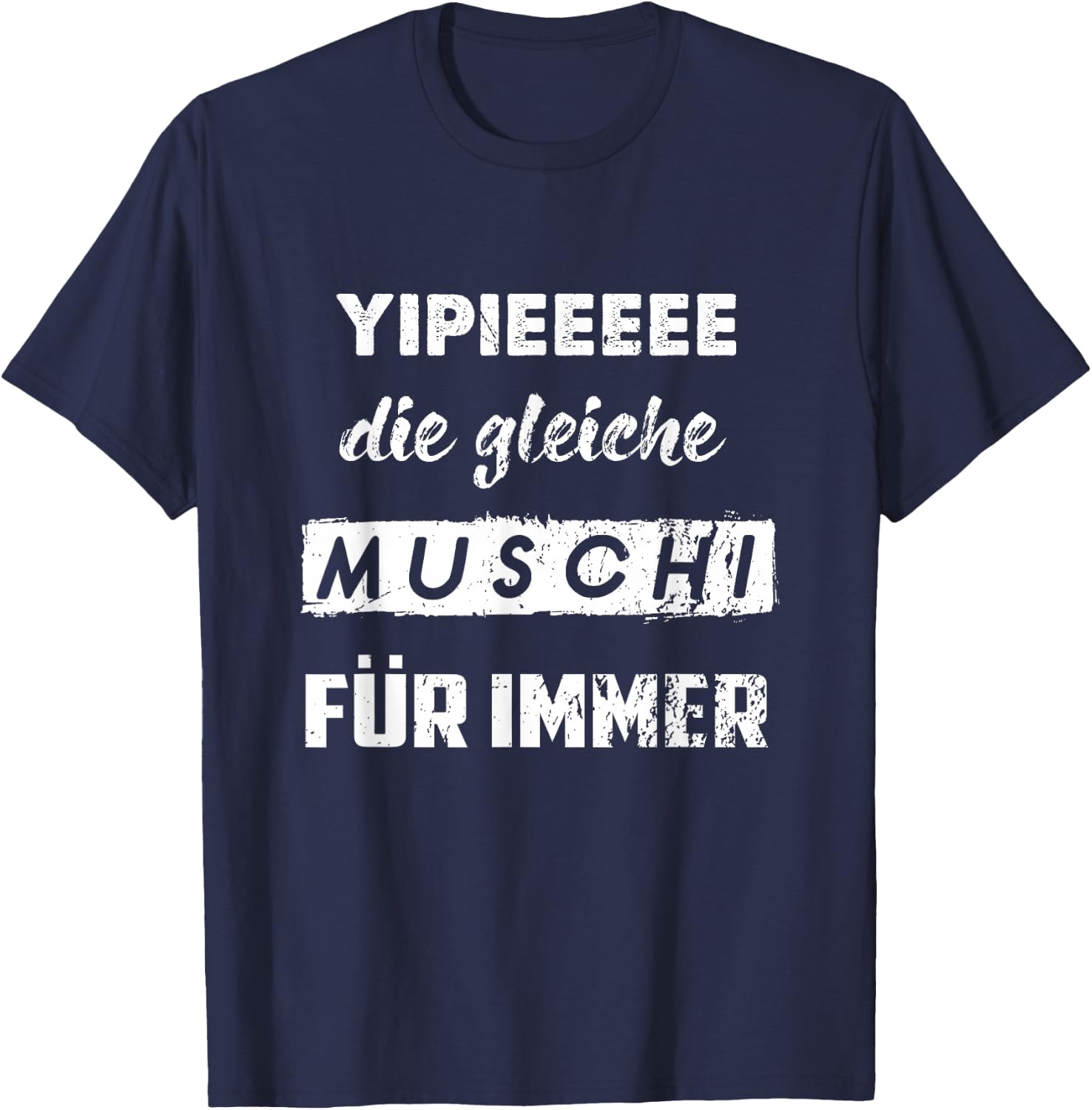 Junggesellenabschied Kostüm Männer - Bräutigam JGA Poltern Schwarz Klein Klassisch Sommer Männer T-Shirt - T-Shirt | Navy