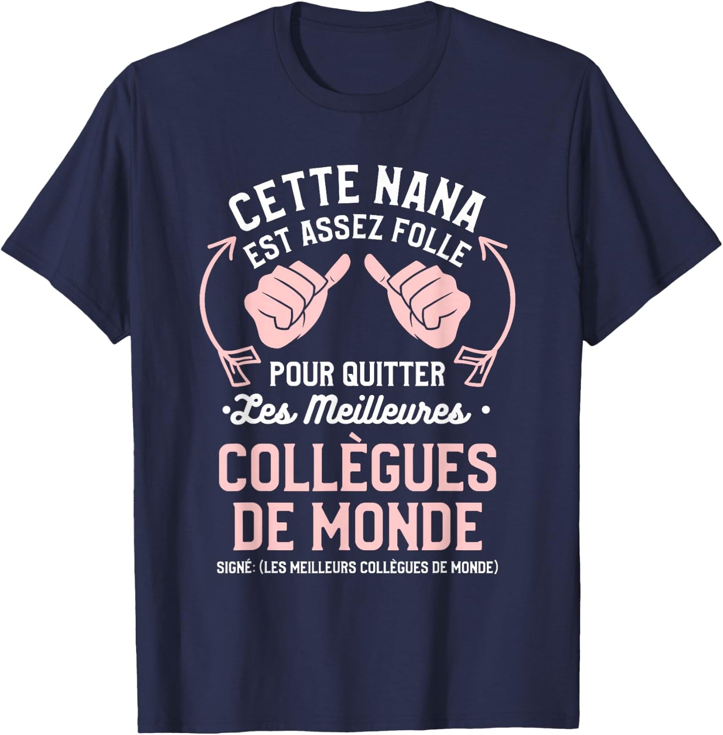 This Babe Is Crazy Enough To Leave The Best T-Shirt - T-Shirt | Navy