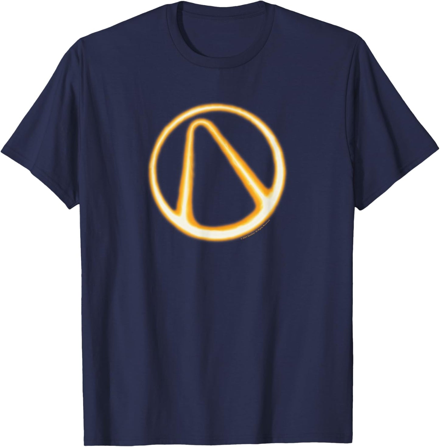 Borderlands Vault Hunter Symbol Gaming T-Shirt - T-Shirt | Navy