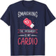 Smashing The Patriarchy Is My Cardio Design For Feminists! T-Shirt - T-Shirt | Navy