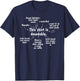 This Shirt is Decodable Structured Literacy Reading Teacher T-Shirt - T-Shirt | Navy