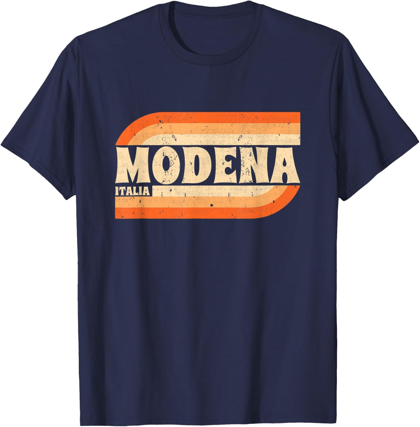 Retro Modena Italia - Modena Italy T-Shirt - T-Shirt | Navy