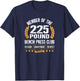 225 Pound Bench Press Club Strong Men Women Gym T-Shirt - T-Shirt | Navy