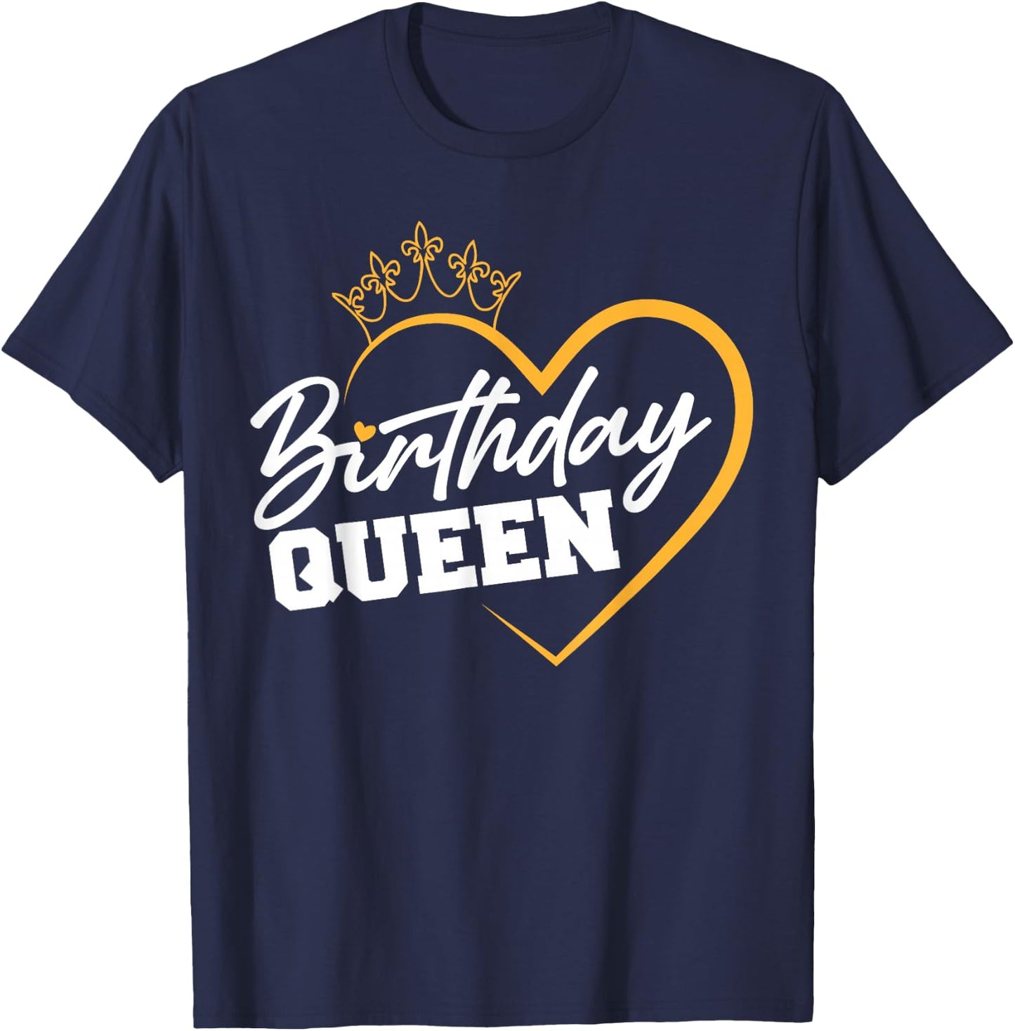 Birthday Queen T-Shirt - T-Shirt | Navy