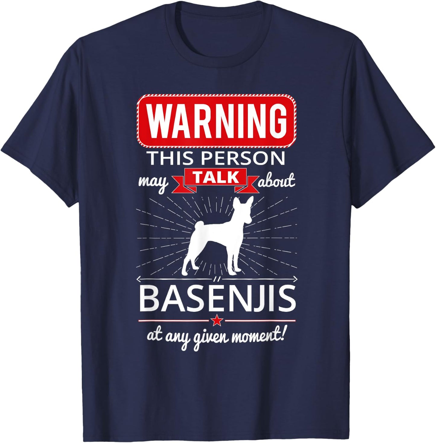 Basenji Dog Breed Women Girls Kids T-Shirt - T-Shirt | Navy