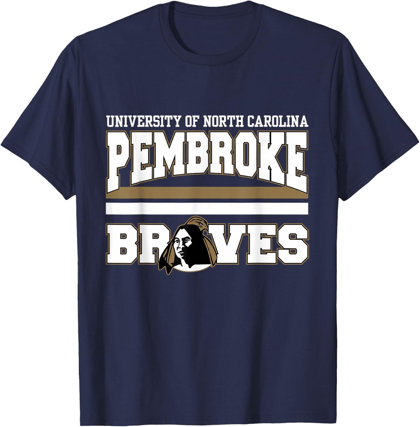 North Carolina at Pembroke | NCAA University | VNPUNCP301 T-Shirt - T-Shirt | Navy