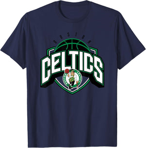 NBA Official Boston Celtics Hang Time T-Shirt - T-Shirt | Navy