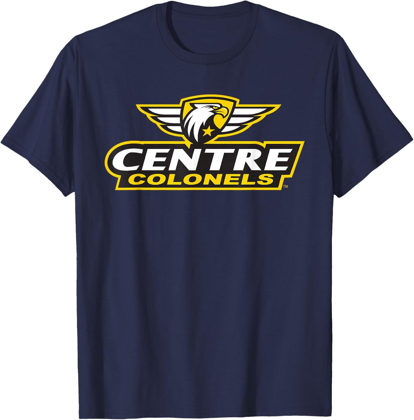 Centre College Colonels Insignia Stacked Logo T-Shirt - T-Shirt | Navy