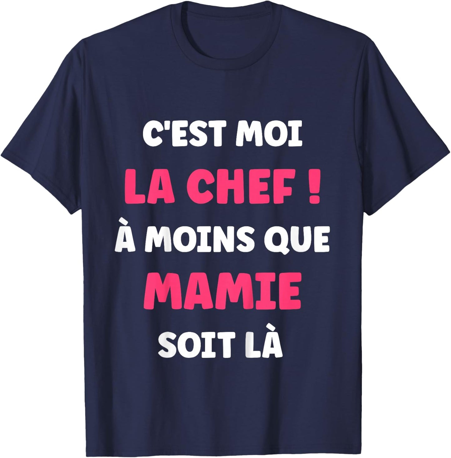 Child I'm the Chef Funny Granny Little Girl Child , Black, 2 T-Shirt - T-Shirt | Navy