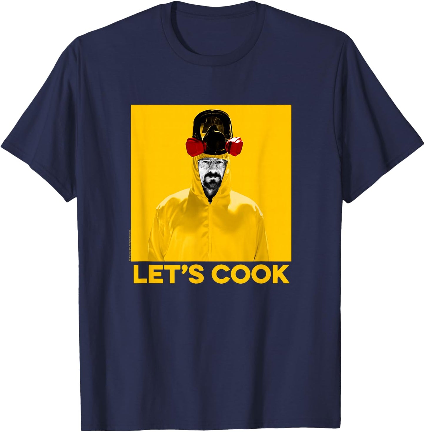 Breaking Bad Heisenberg Let's Cook T-Shirt - T-Shirt | Navy