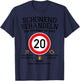 20th Birthday Gentle Treatment Oldtimer Ist 20 Tempo 20 , White T-Shirt - T-Shirt | Navy