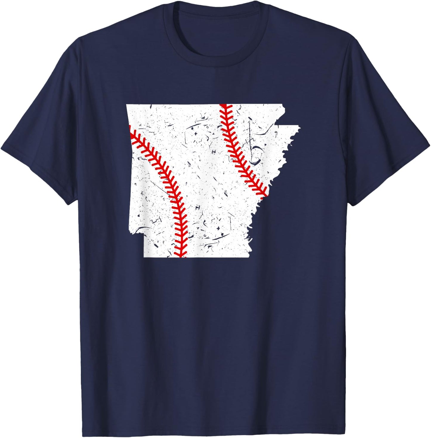 Awesome Arkansas Baseball T-Shirt - T-Shirt | Navy