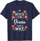 Women Because I'm Diana That's Why Woman Name T-Shirt - T-Shirt | Navy