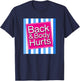 Back & Body Hurts Funny Sore Aches Pain Humor T-Shirt - T-Shirt | Navy