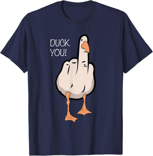 Duck Funny Duck You T-Shirt - T-Shirt | Navy