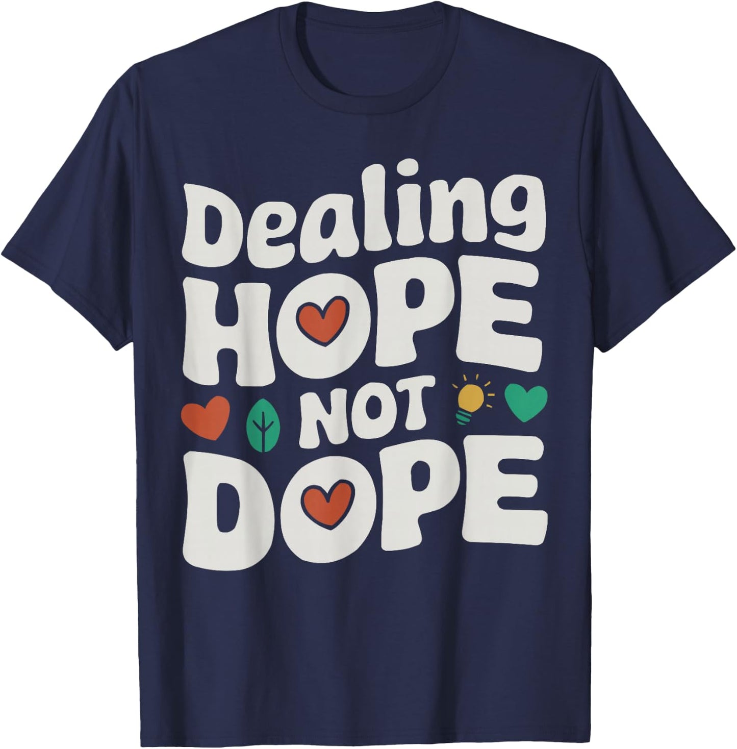 Substance Abuse Counselor Addiction Recovery Job Profession T-Shirt - T-Shirt | Navy