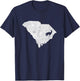 Fans of College Football | South Carolina T-Shirt - T-Shirt | Navy