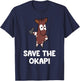 Save The Okapi T-Shirt - T-Shirt | Navy