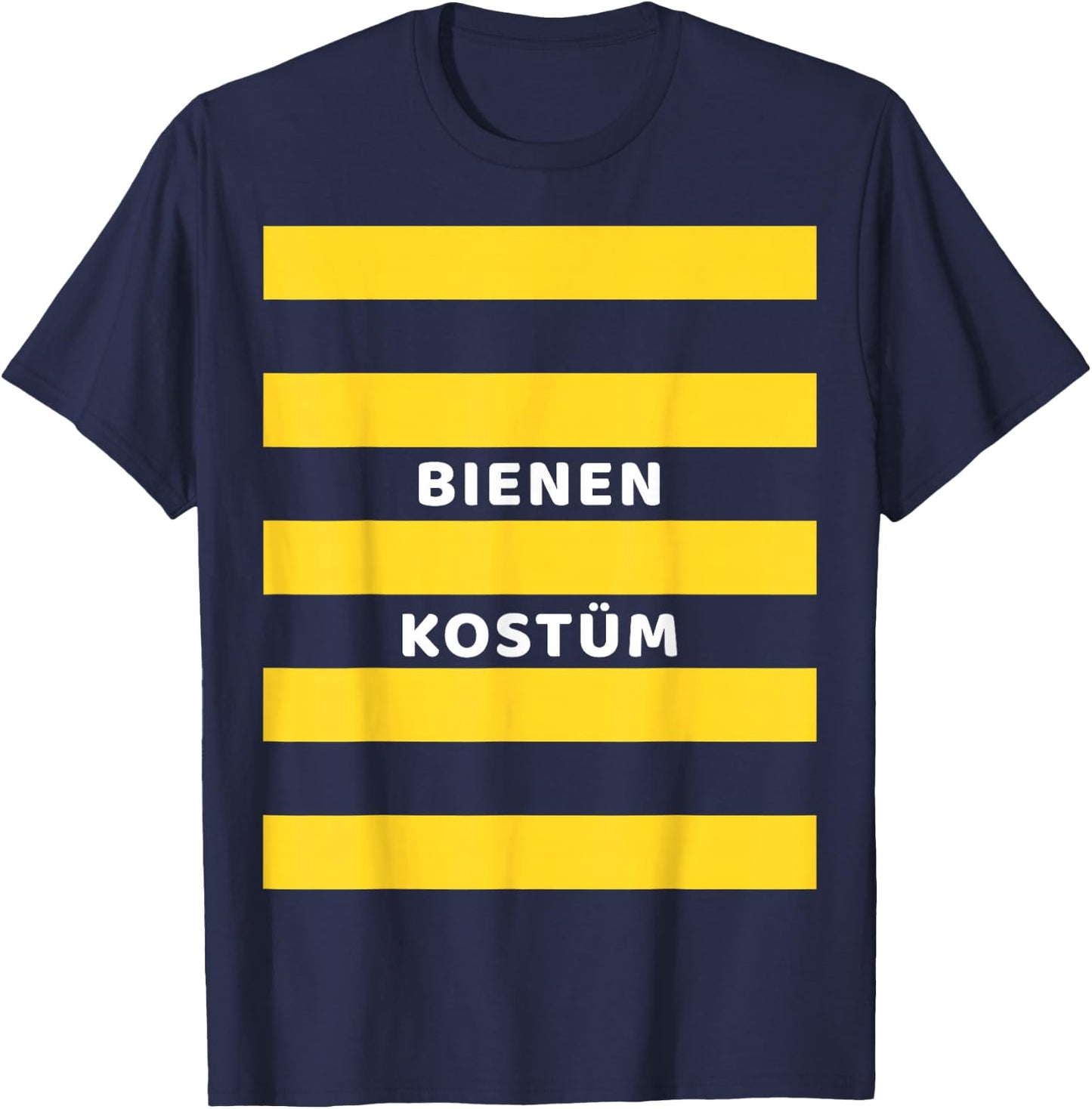 Bee Costume for Carnival and Fancy Dress , black T-Shirt - T-Shirt | Navy
