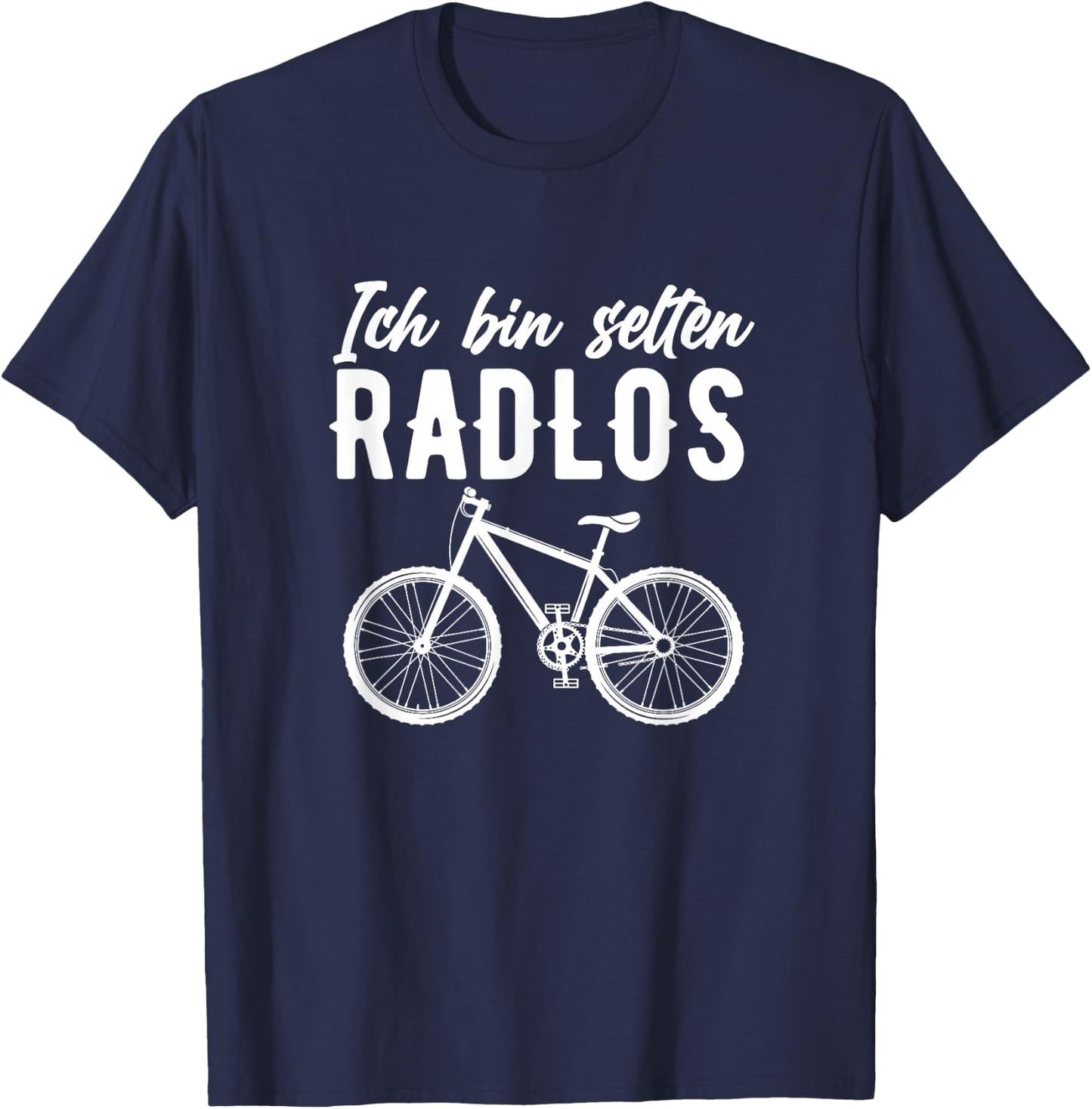 I Am Rare Radlos Rad Funny Bicycle , black T-Shirt - T-Shirt | Navy