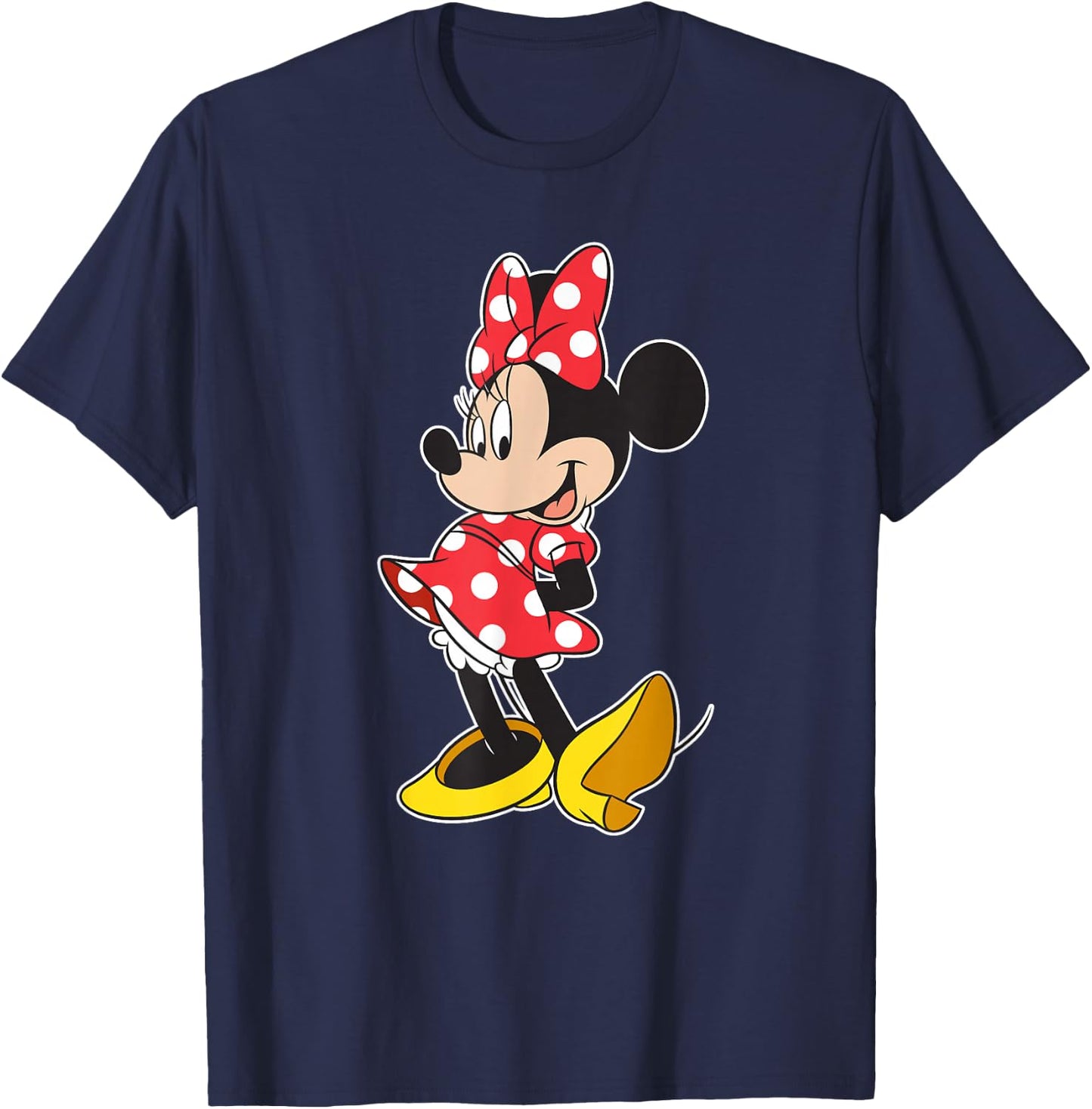 Disney Minnie Mouse Classic Pose Small T-Shirt - T-Shirt | Navy