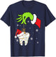 Christmas To-oth Dentist Dental Assistant Teeth Pajamas Xmas T-Shirt - T-Shirt | Navy
