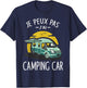 Je Peux Pas J'ai Camper Camper Camp Funny T-Shirt - T-Shirt | Navy