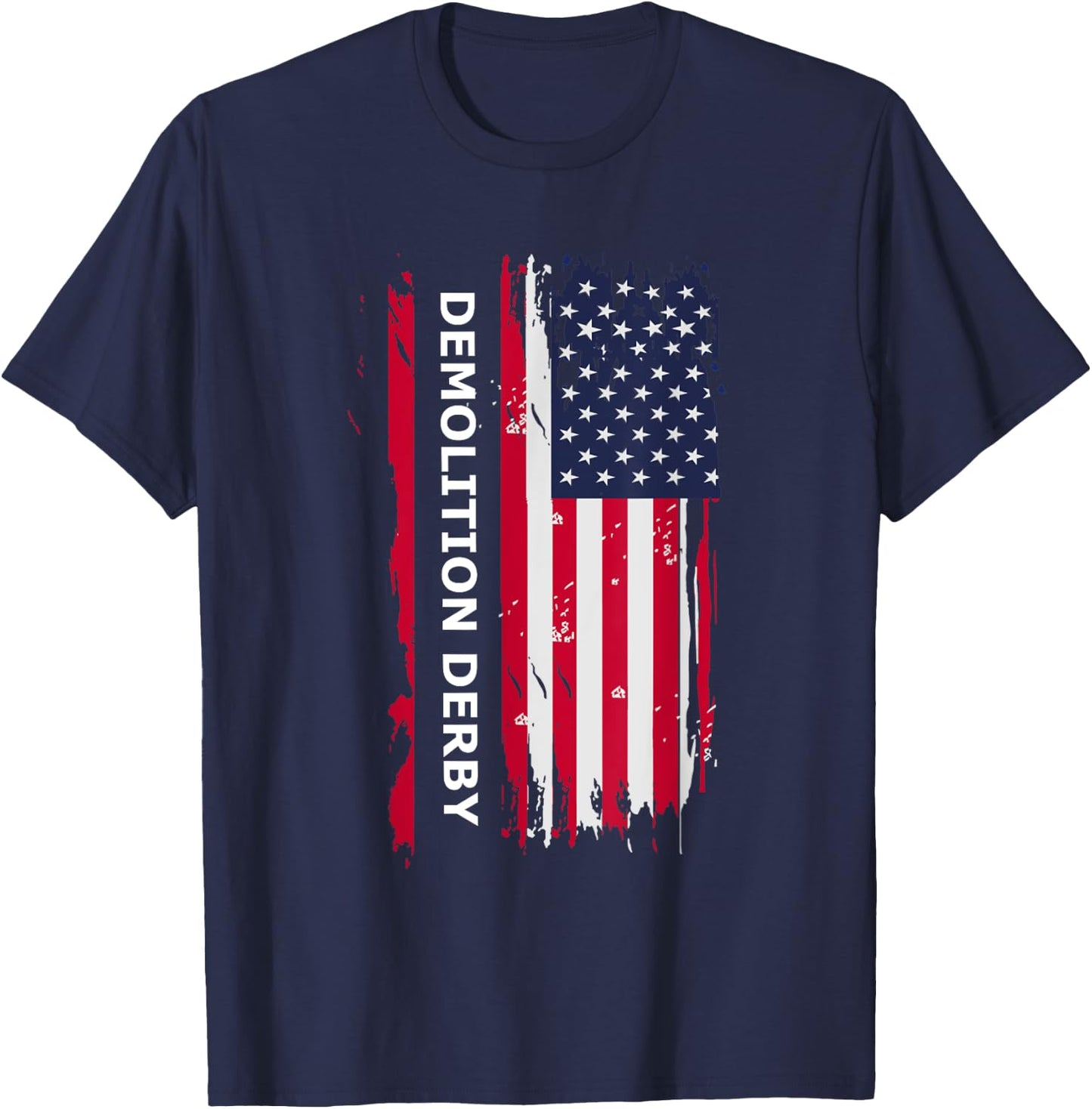 Demolition Derby USA T-Shirt - T-Shirt | Navy