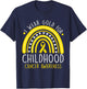 I Wear Gold For Childhood Cancer Awareness Women Girls T-Shirt - T-Shirt | Navy