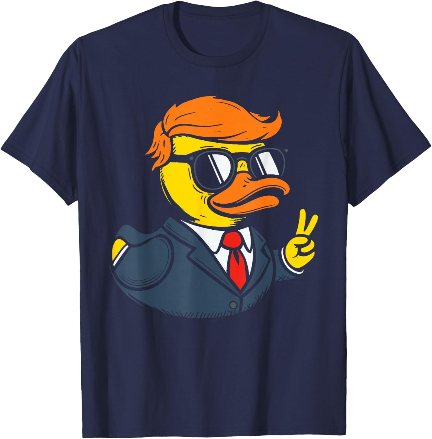 Trump Rubber Duck T-Shirt - T-Shirt | Navy