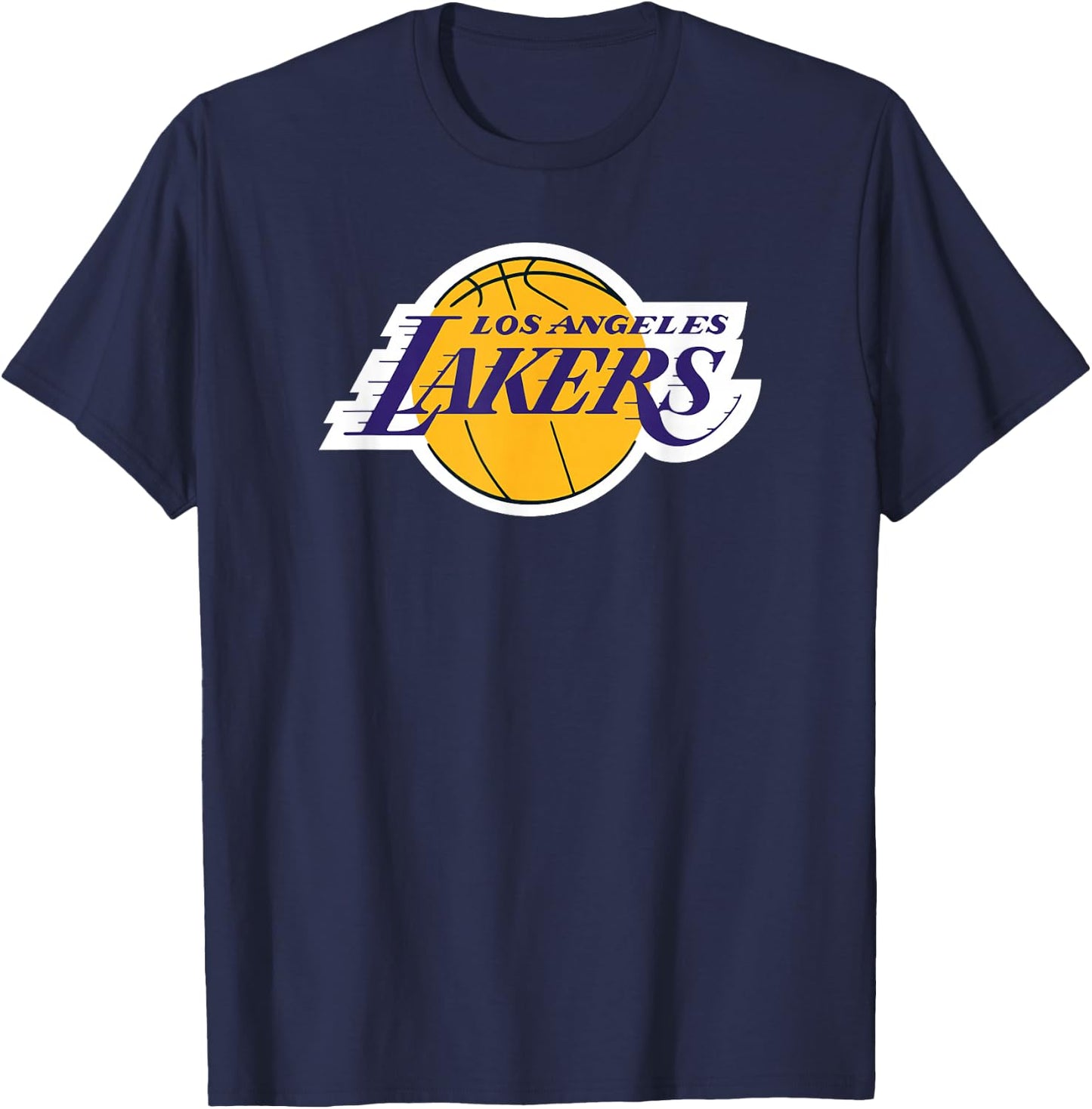 NBA Los Angeles Lakers Offizielles Lizenzprodukt T-Shirt - T-Shirt | Navy