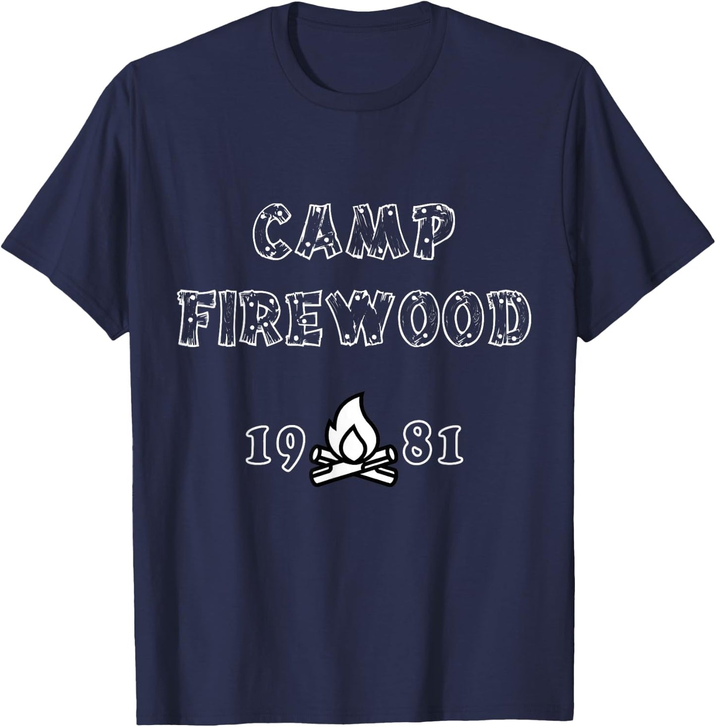 CAMP FIREWOOD - comedy parody satire film - T Shirt T-Shirt - T-Shirt | Navy