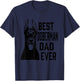 Funny Best Doberman Dog Dad Ever Father's Day Gift Shirt T-Shirt - T-Shirt | Navy