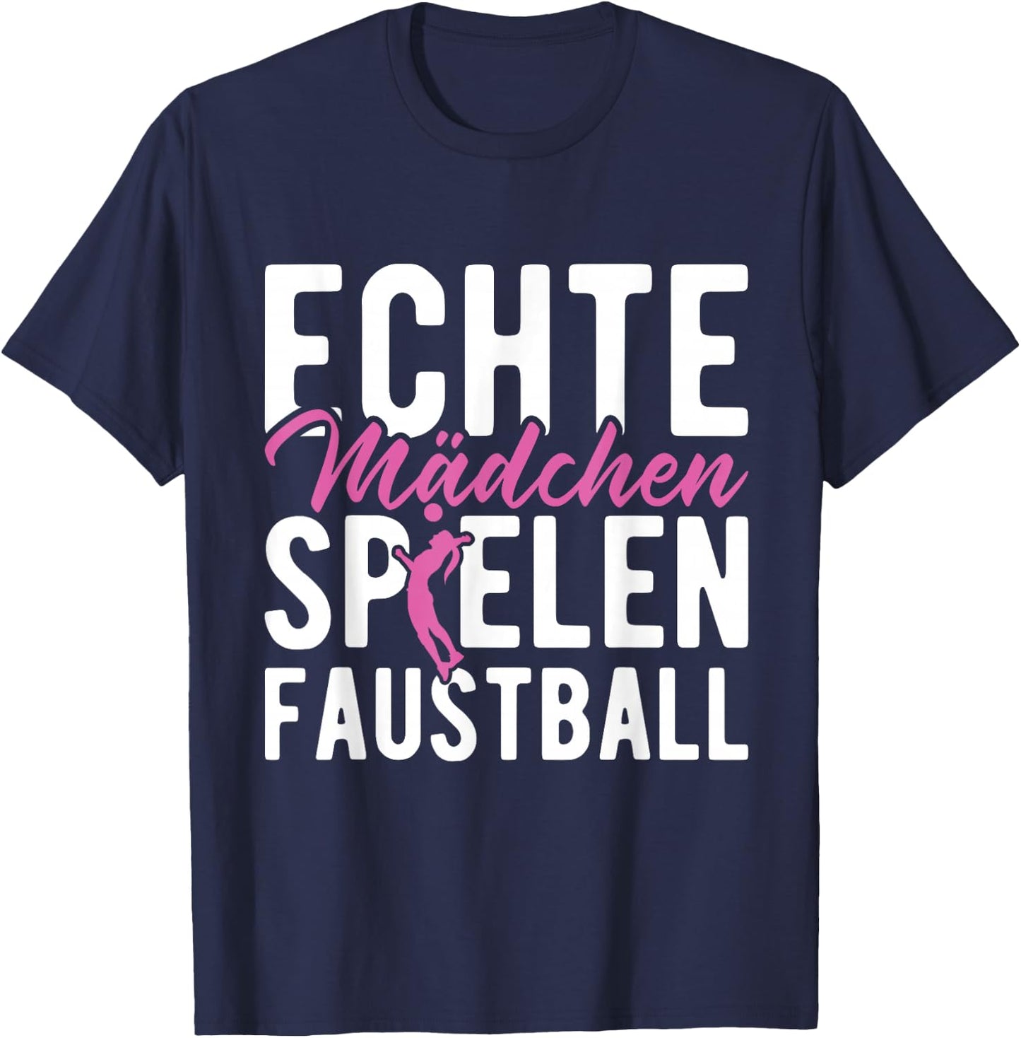 Fistball Ball Fistball Player Fistball Fistball , black T-Shirt - T-Shirt | Navy