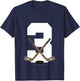Kids Ice Hockey Kids Toddler Boys 3rd Birthday Ice Hockey T-Shirt - T-Shirt | Navy