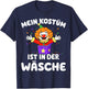 Mein Kostüm ist in der Wäsche Clown for Carnival Fancy Dress , black T-Shirt - T-Shirt | Navy