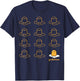 Gudetama The Lazy Egg Real T-Shirt - T-Shirt | Navy