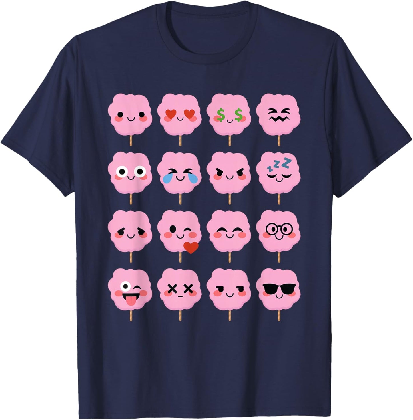 Cotton Candy Shirt T-Shirt - T-Shirt | Navy