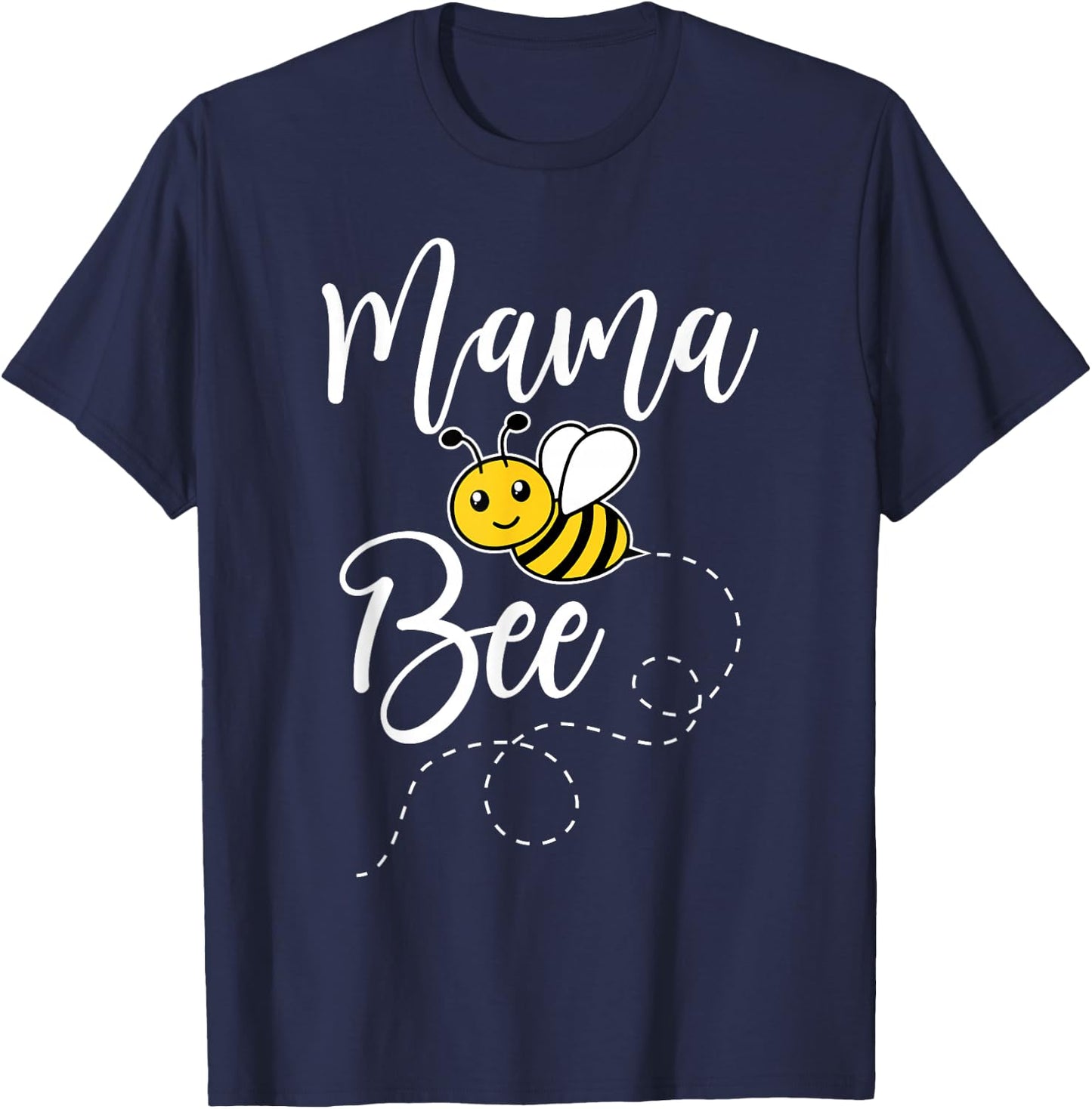 Mama of The Bee Day Girl Hive Family Matching Birthday Sweet T-Shirt - T-Shirt | Navy