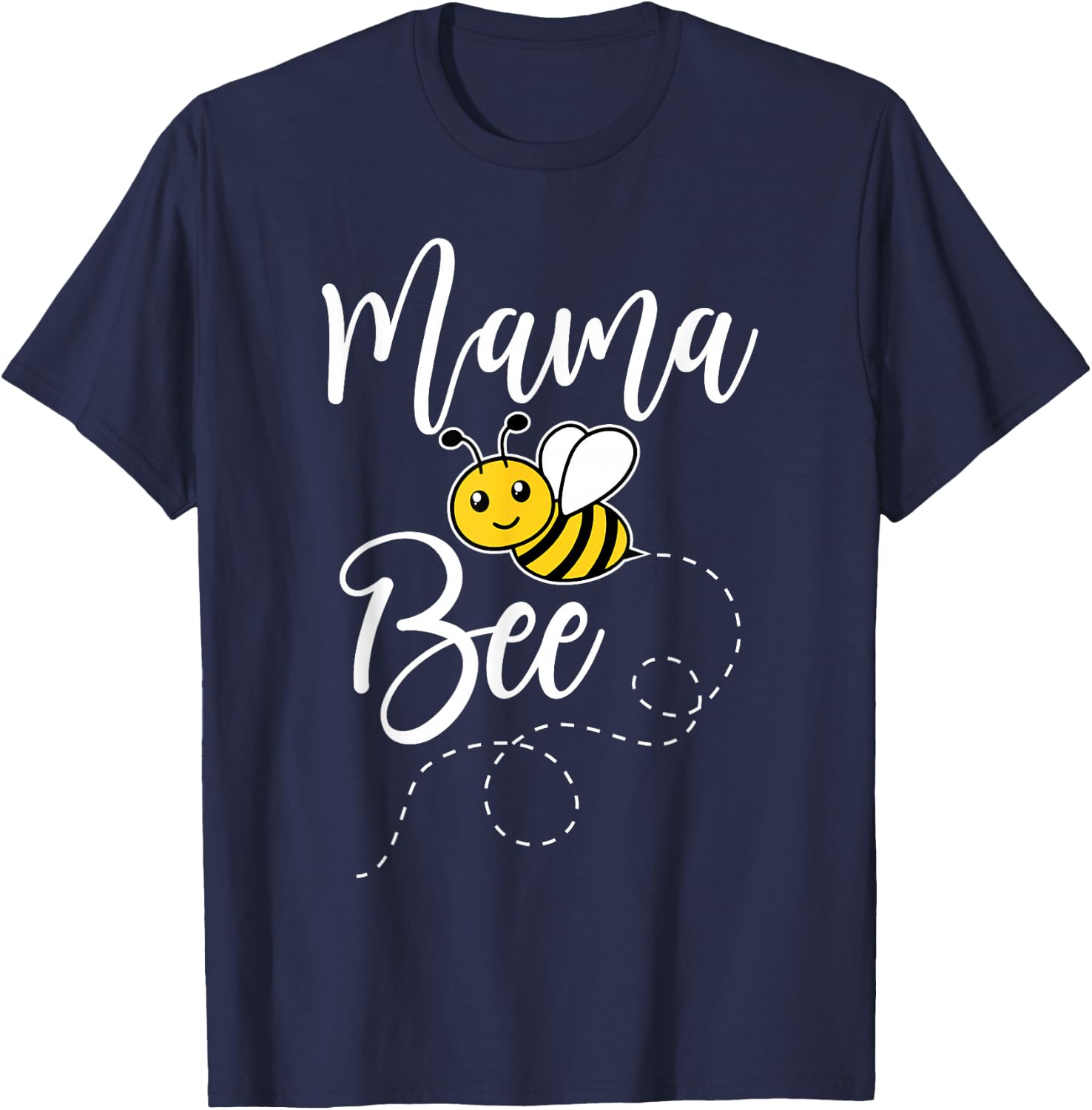 Mama of The Bee Day Girl Hive Family Matching Birthday Sweet T-Shirt - T-Shirt | Navy